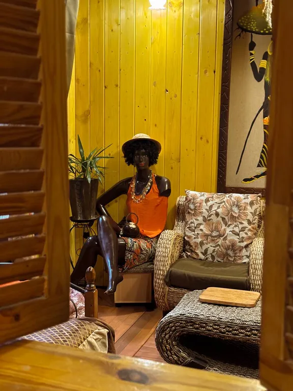 Дачный дом у моря в африканском стиле