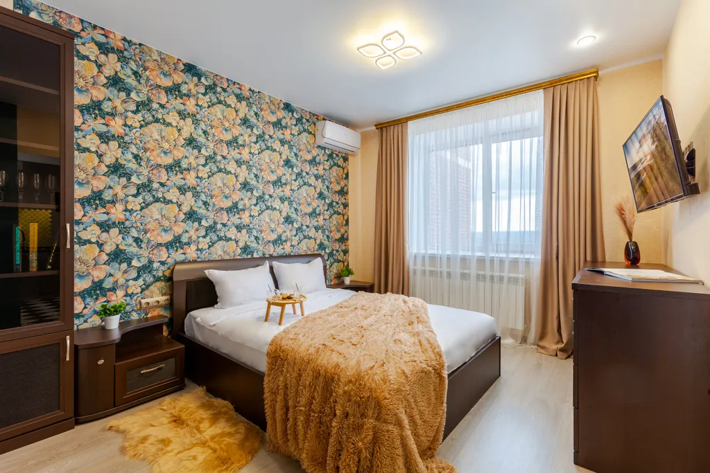 Однокомнатная квартира с видом на Волгу — аренда посуточно в Самара