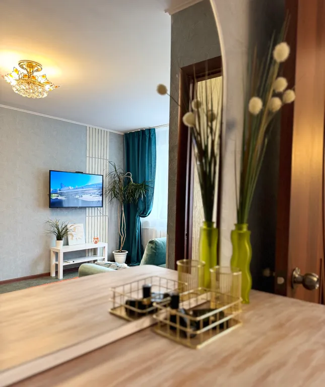 Квартира Квартира Volga Art Home Для семьи 3 спальных места Центр — Саратов