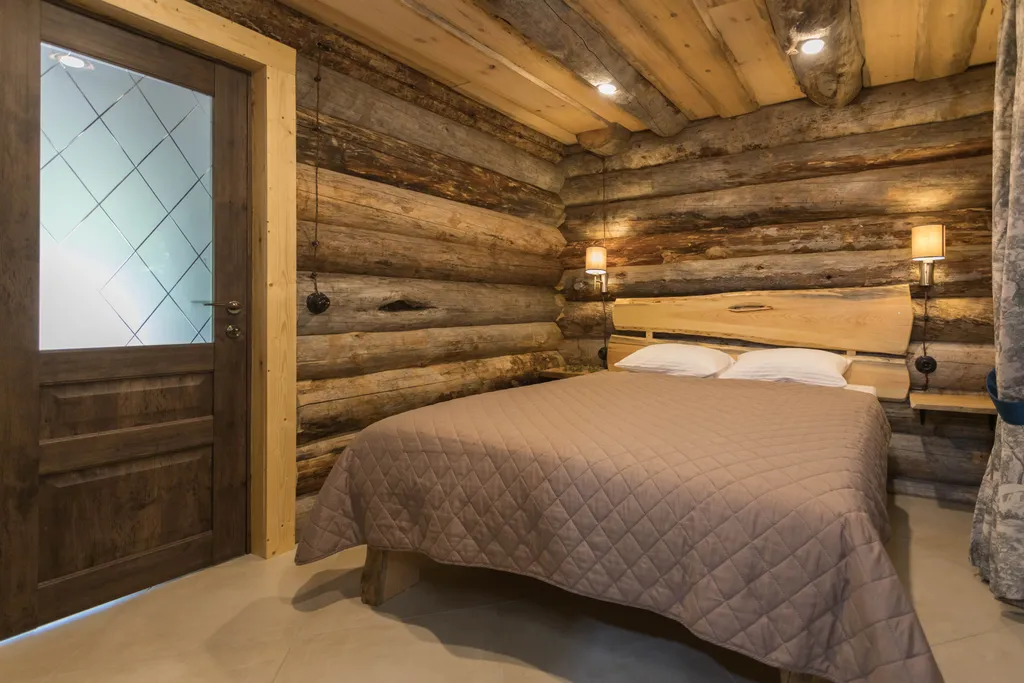 Коттедж из сосны Кело с видом на озеро