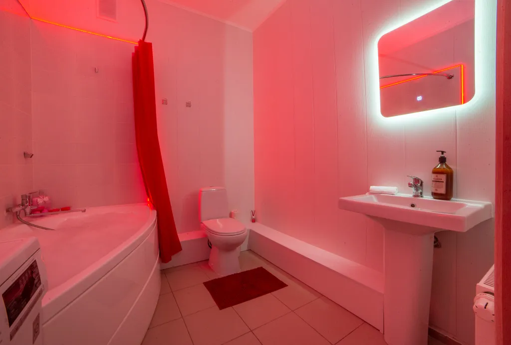 Бордовый закат в Чемпион-парк