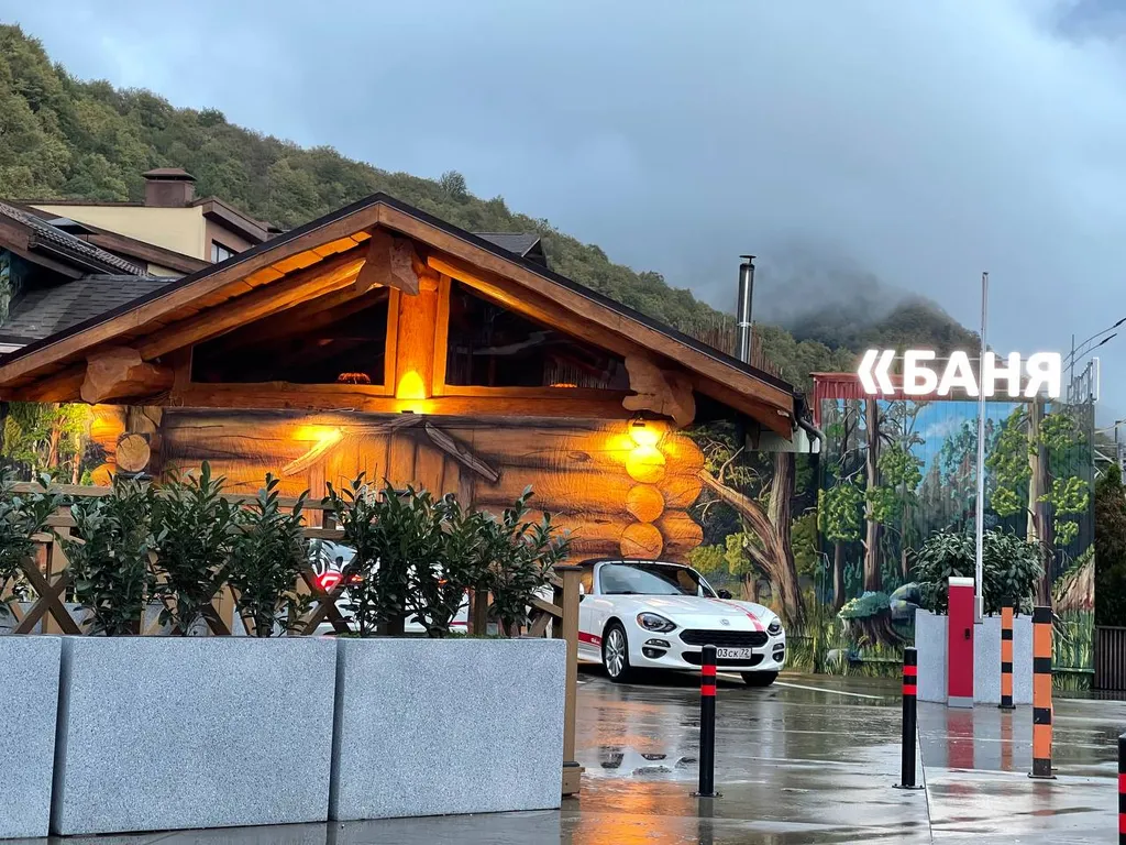 Коттедж Горки Вилладж с видом на горы Красной поляны