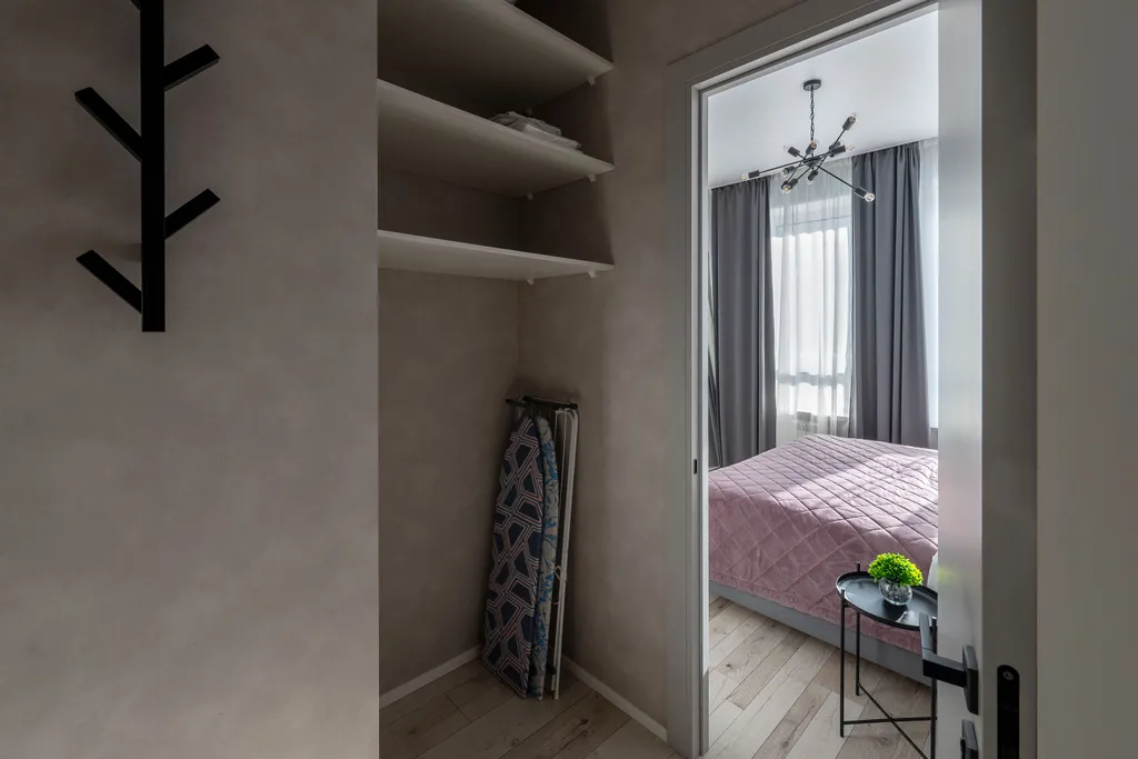 Квартира Квартира с отдельной спальней, кухней-гостиной просторной гардеробной — Москва