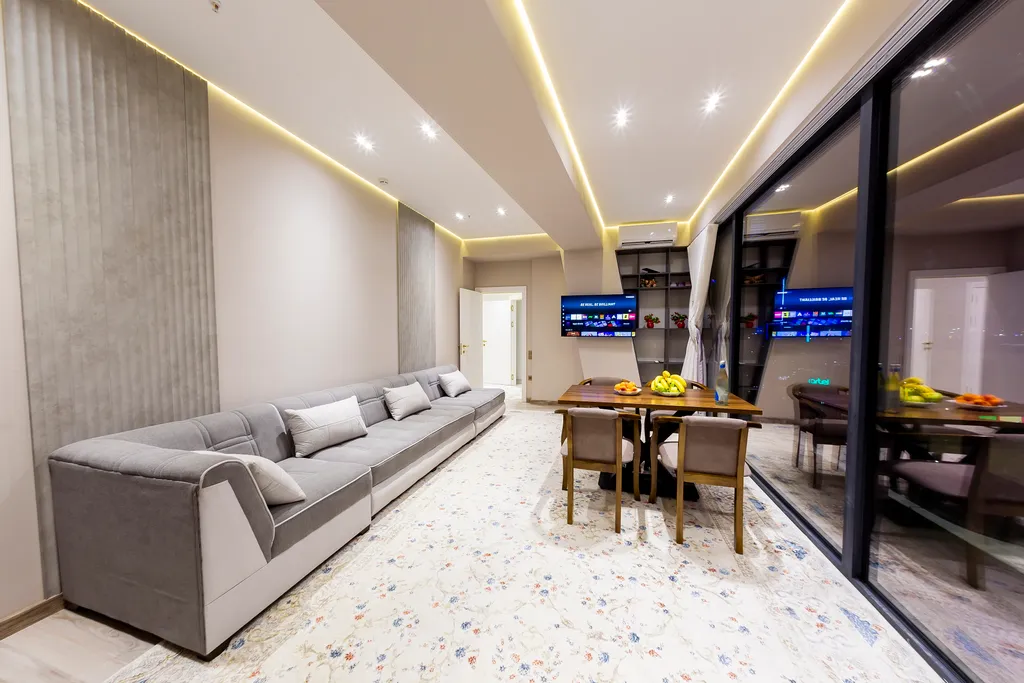 NRG U Tower, квартира с панорамным видом на Tashkent city 25 этаж