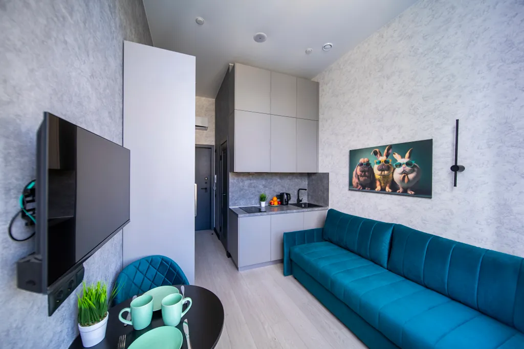 Квартира Квартира Уютная студия — Санкт-Петербург