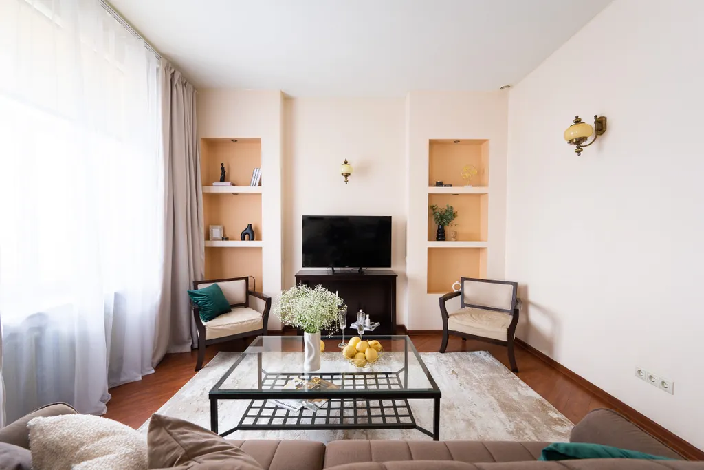 Квартира Квартира Солнечная трешка в двух шагах от набережной — Москва