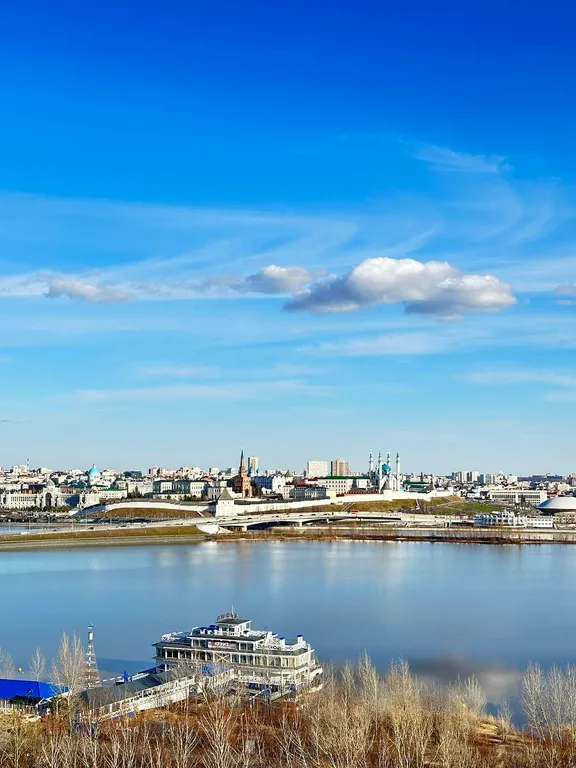 Квартира Квартира Классная однушка в Элитном доме с видом на Кремль — Казань