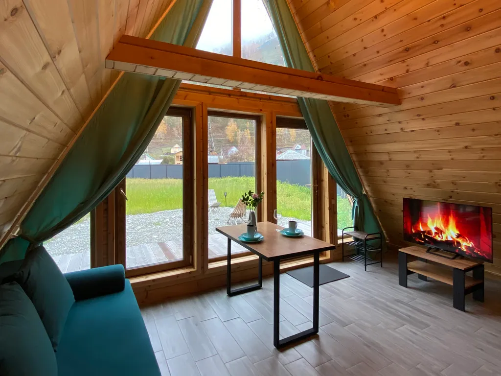 Шале с видом на горы