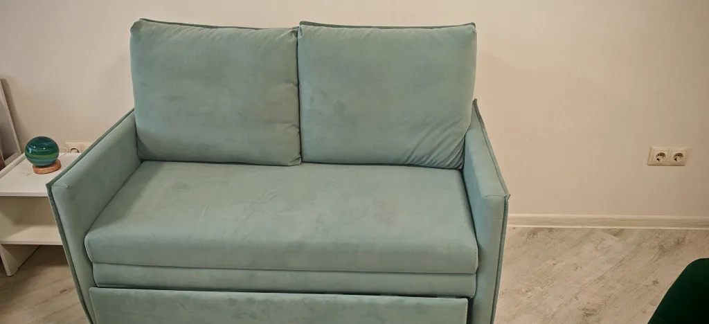 Квартира в ментоловых тонах