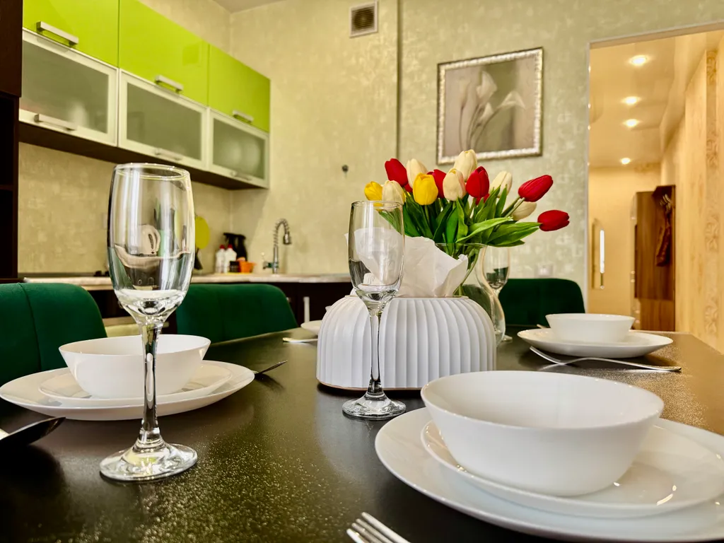 Уютная квартира в центре рядом с ТРЦ Аура