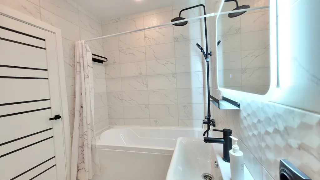 Квартира с дизайнерским ремонтом