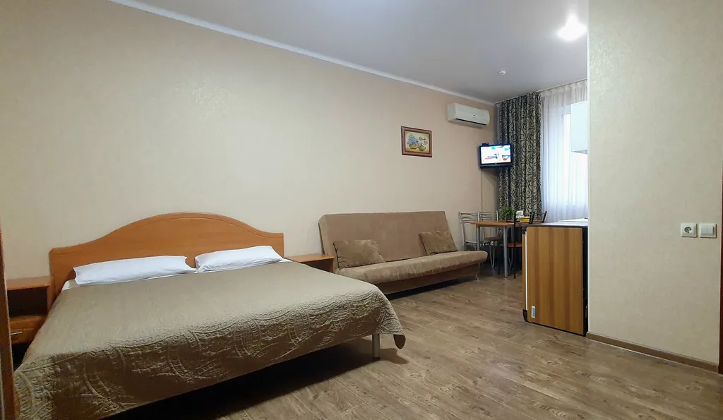 Квартира Уютная квартира-студия на первой береговой линии в центре города — Анапа