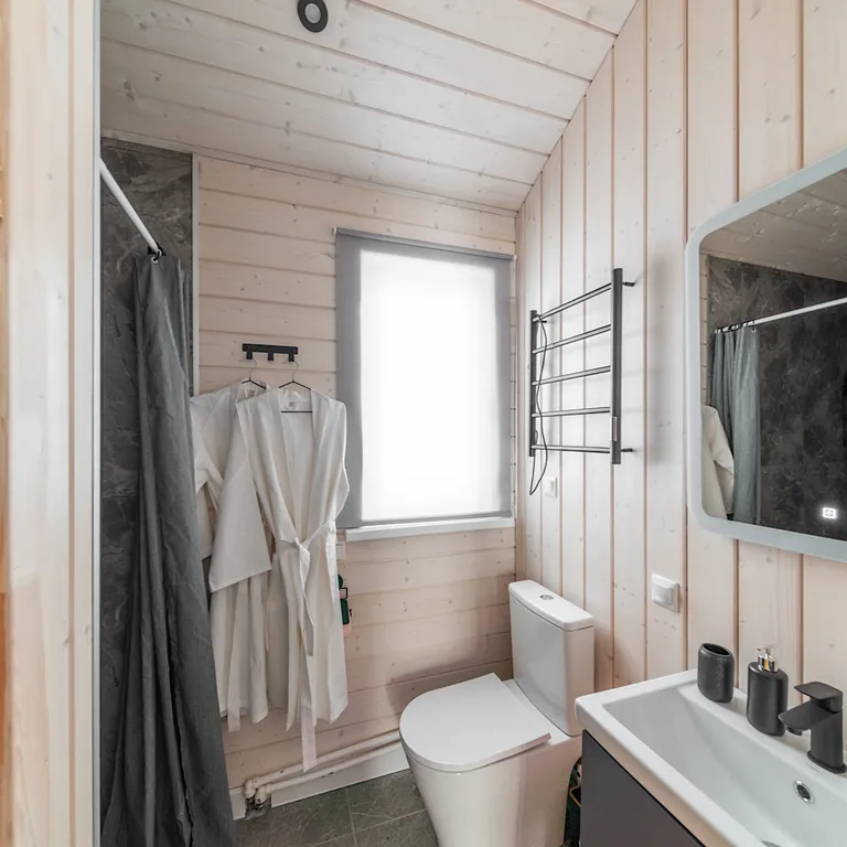 Домик у Сорочан с камином и сауной