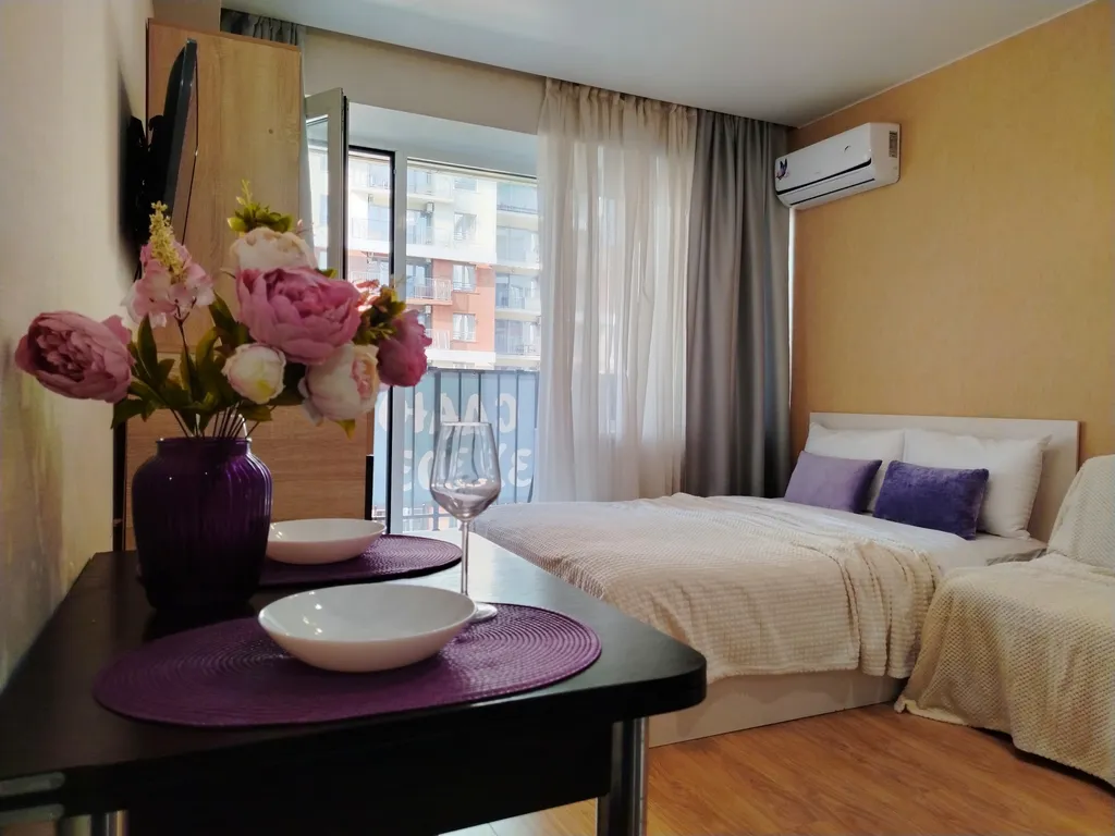 Квартира Plum-studio Alliance Apartments — аренда посуточно в Дагомыс