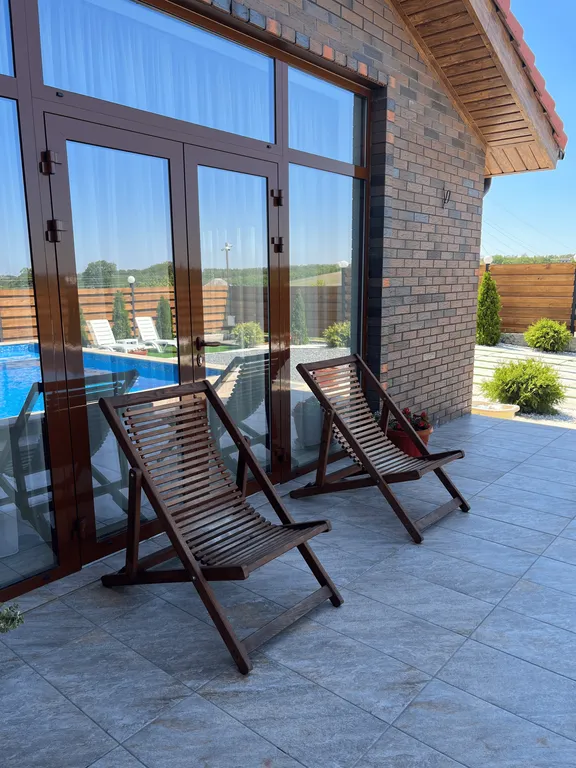 Уютный дом с термальным бассейном и баней