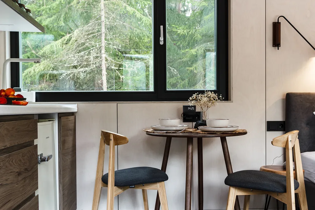 Коттедж Дом с ванной у панорамного окна в хвойном лесу by Lynwood — Вырица