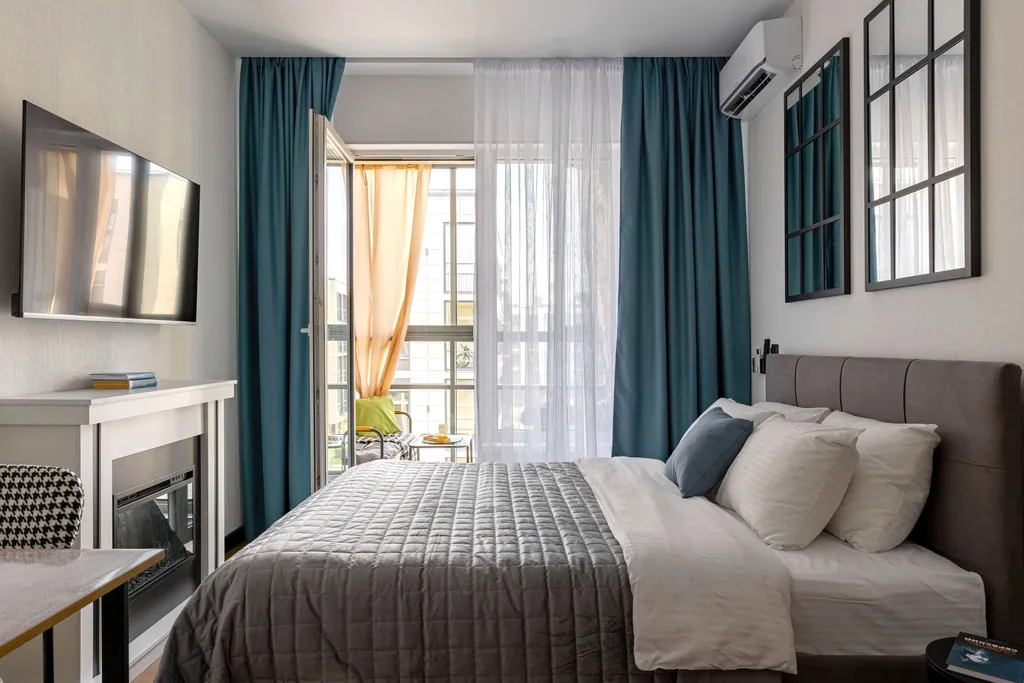 Апартамент Зеркальный в Курортном районе в доме с бассейном и сауной