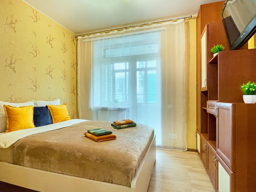 Шикарная 2-комнатная квартира с большой лоджией — аренда посуточно в Химки