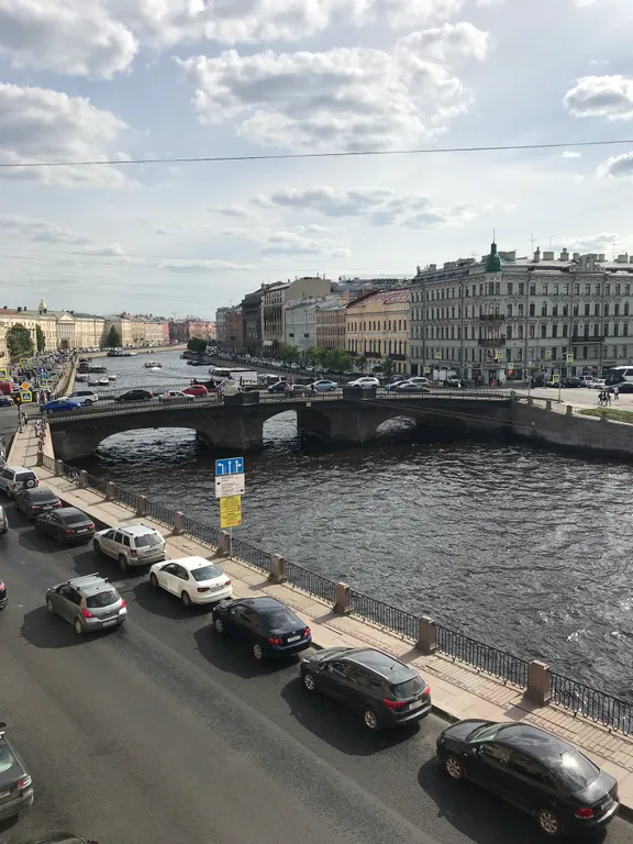 Квартира с фантастическим видом на Фонтанку