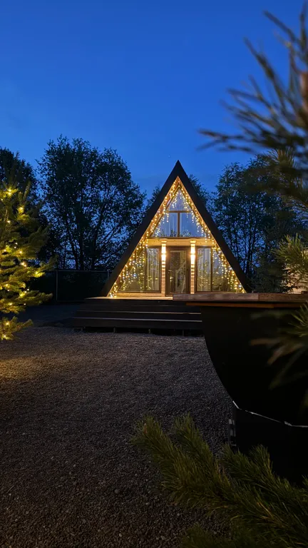 Коттедж ДОМ Aframe  с Чаном и Баней — аренда посуточно в Уфа