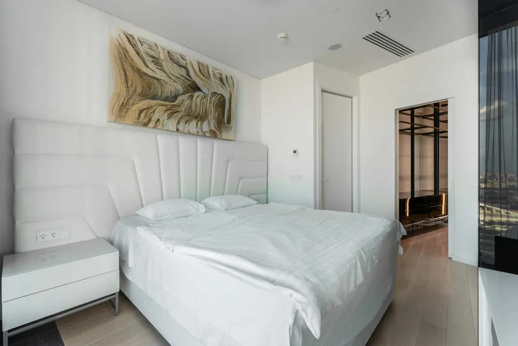 Апартамент на 73 этаже Москвы-сити с хамамом и настольными играми