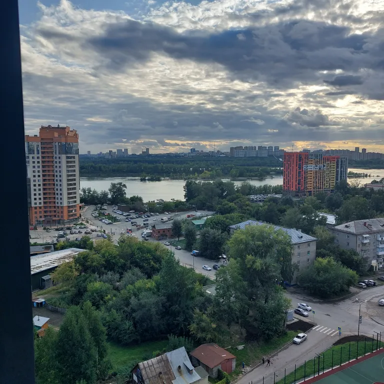 Квартира Комфортная квартира с видом на реку — Новосибирск