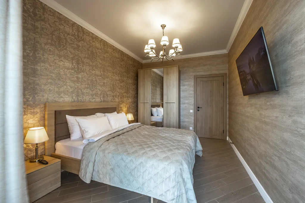 Видовая двухспальная квартира в приморском парке