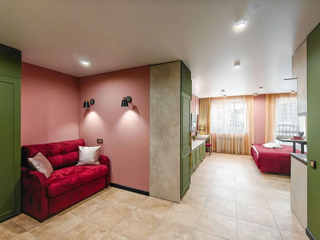 Дизайнерская студия премиум-класса в новом ЖК Дом на набережной