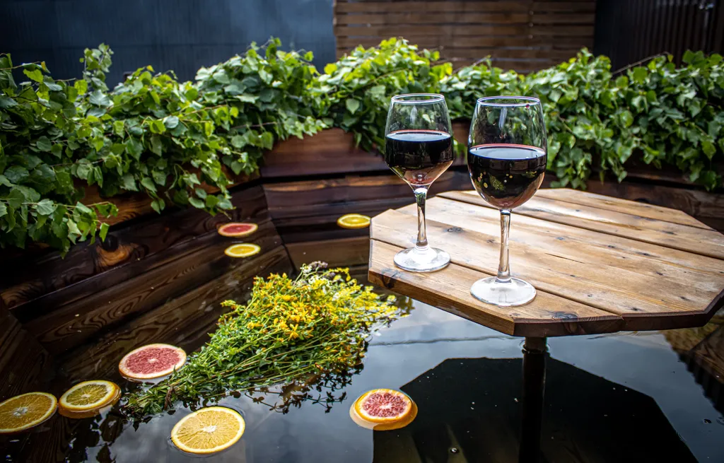 Гостевой дом с баней и чаном в Парковом