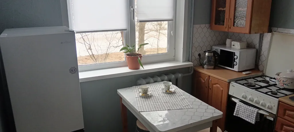 Уютная двухкомнатная квартира с хорошим ремонтом в тихом районе