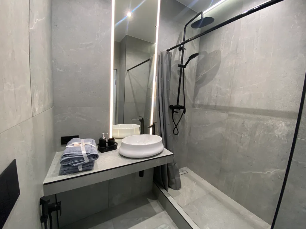 Квартира с дизайнерским ремонтом