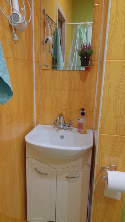 Уютная, тёплая студия в новом доме