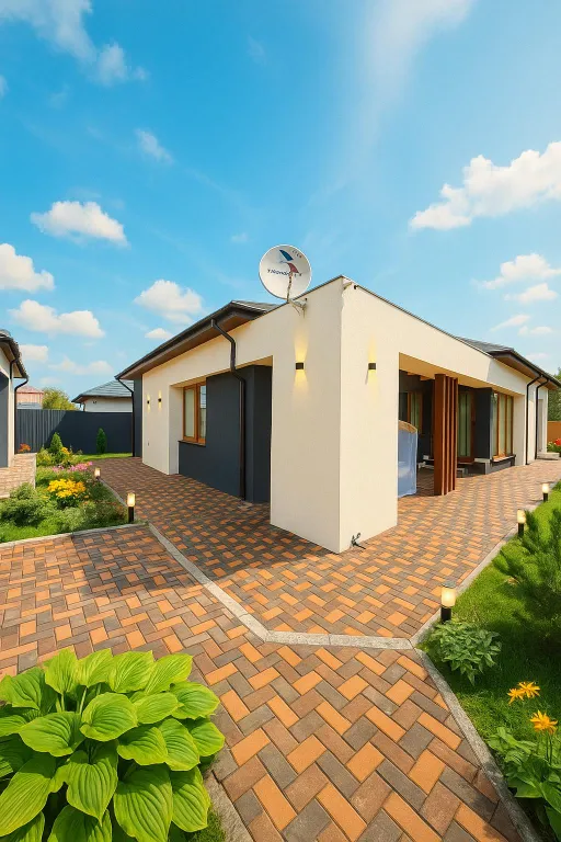 Загородная вилла в лесу