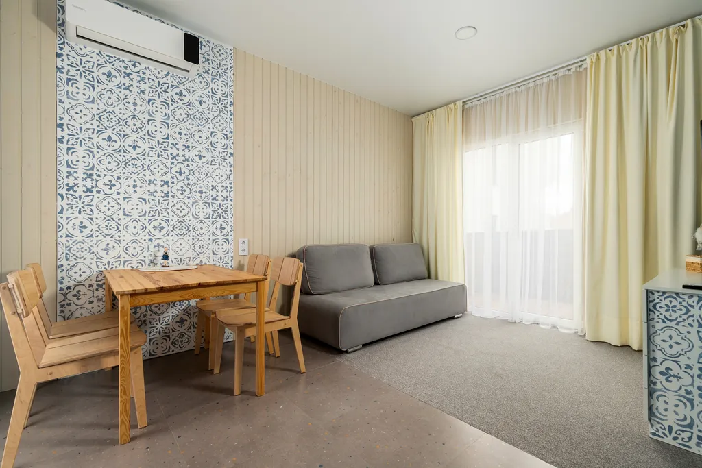 МореВоздуха дом с горячими бассейнами