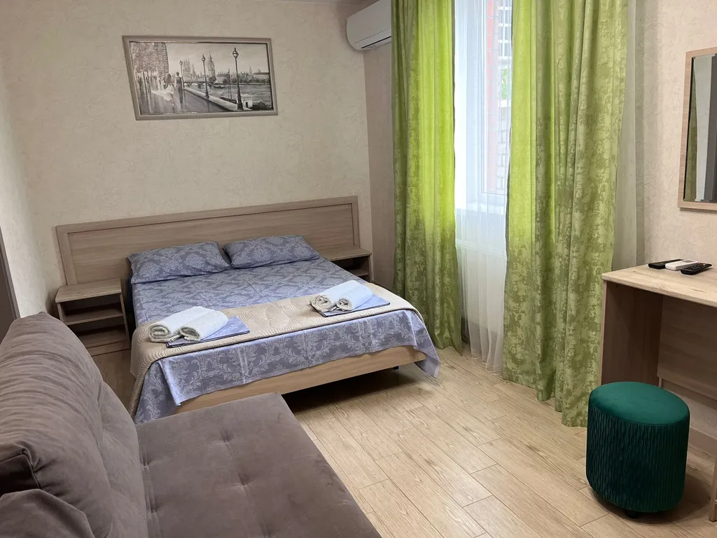 Квартира Квартира Семейный двухкомнатный номер, стандарт — Анапа