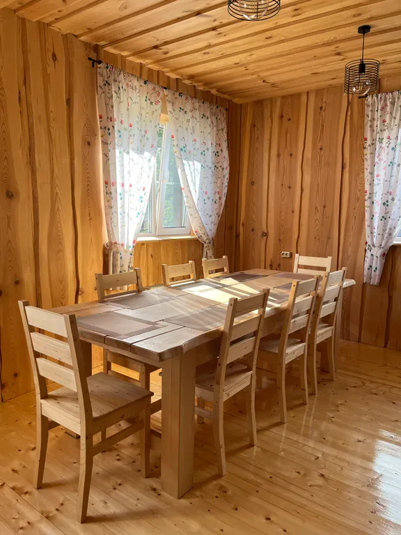 Уютный дом с баней на дровах