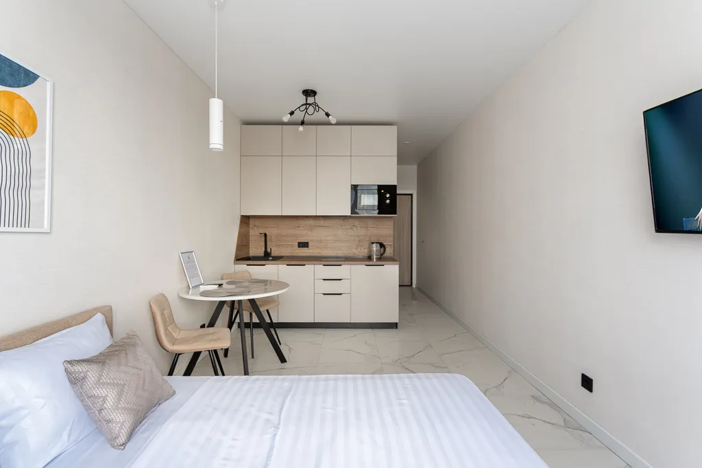 Уютная студия в ЖК Смайл