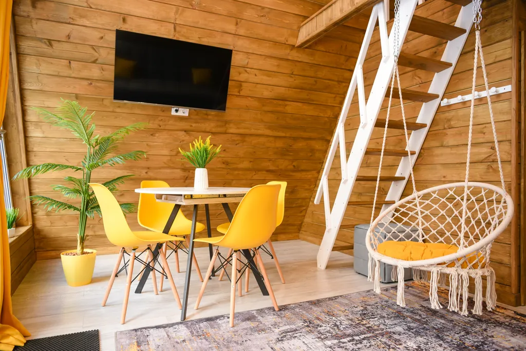 Жёлтый домик на 4 человека