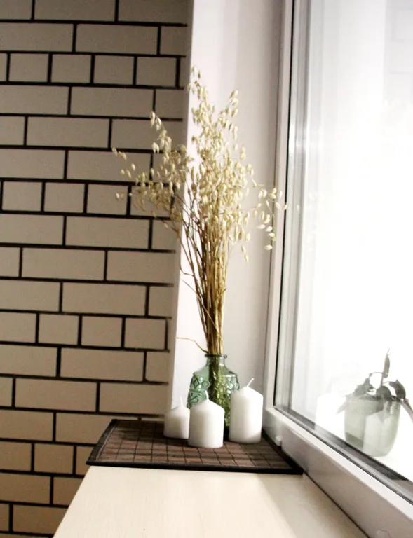 Уютная студия в центре города с красивым видом из окна