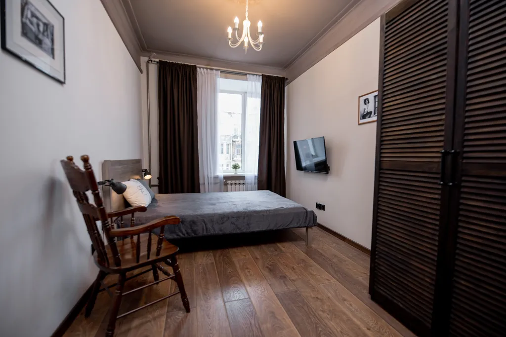 Квартира Квартира Апартамент в тихом центре в стиле Старый Питер — Новосибирск