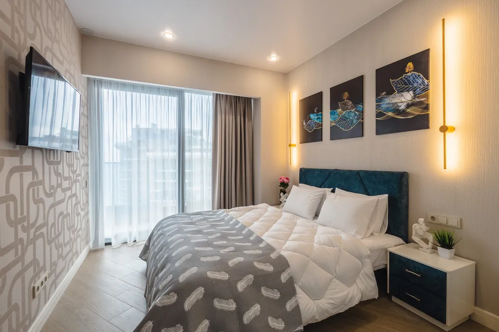 Просторная видовая трёхкомнатная квартира в приморском парке