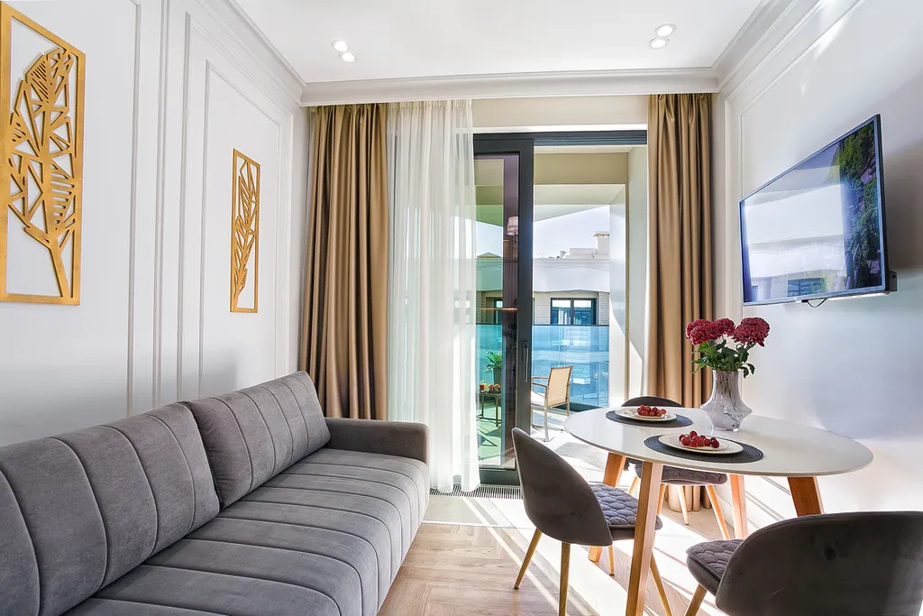 Квартира Симфония с двумя балконами и видом на море