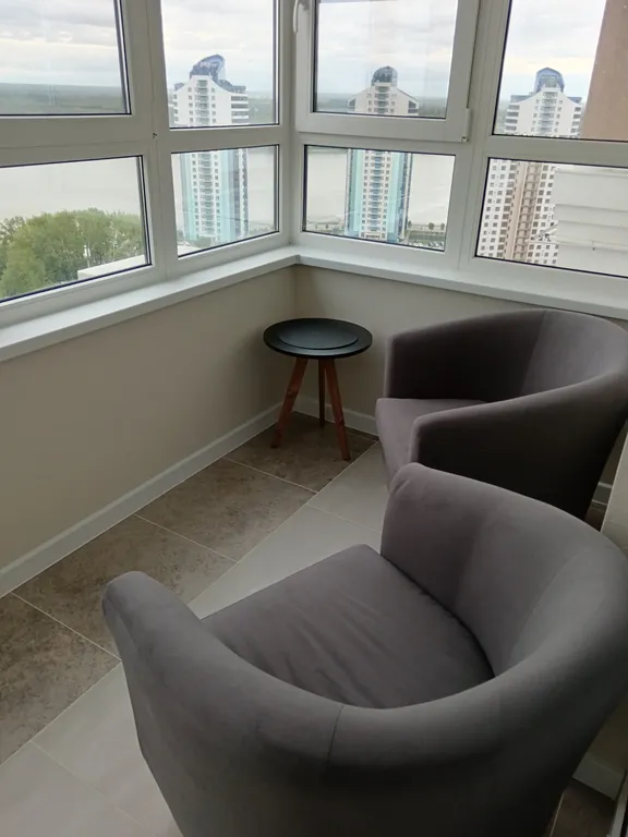 Квартира Квартира Уютная студия с видом на реку — Барнаул