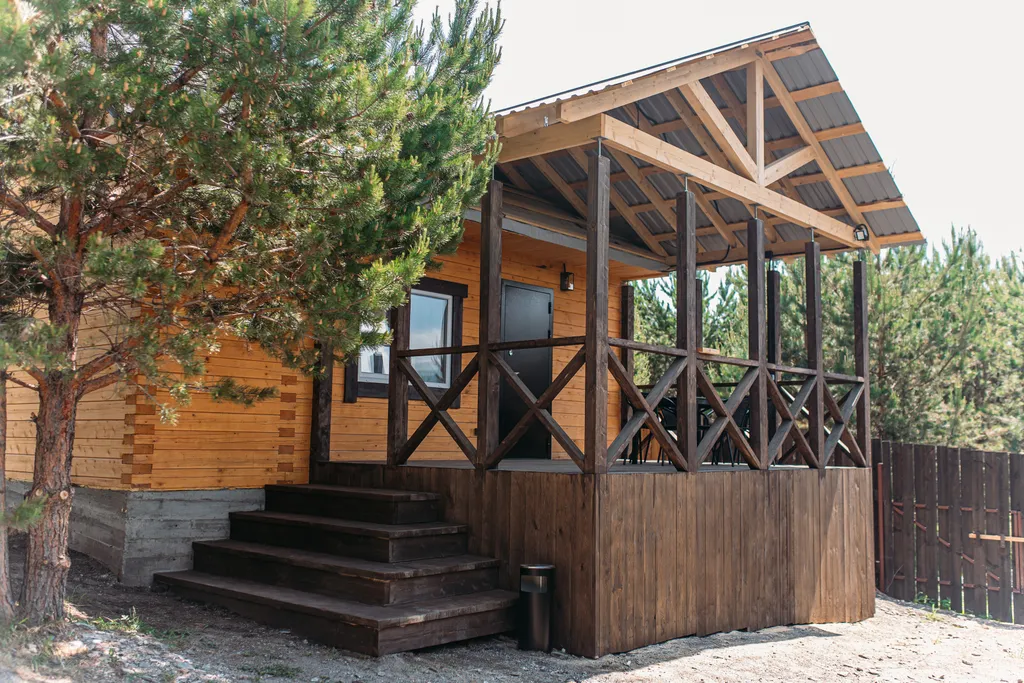 Уютный дом в горах