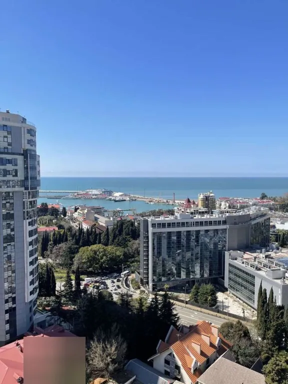 Квартира Квартира Совepшeннo новая студия на сaмом вeрxнeм этaжe — Сочи