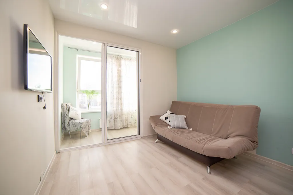 Евродвухкомнатная квартира на Чкалова 18 для 4 гостей