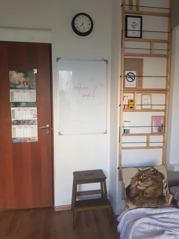 Квартира Квартира Уютная студия в Коломягах — Санкт-Петербург