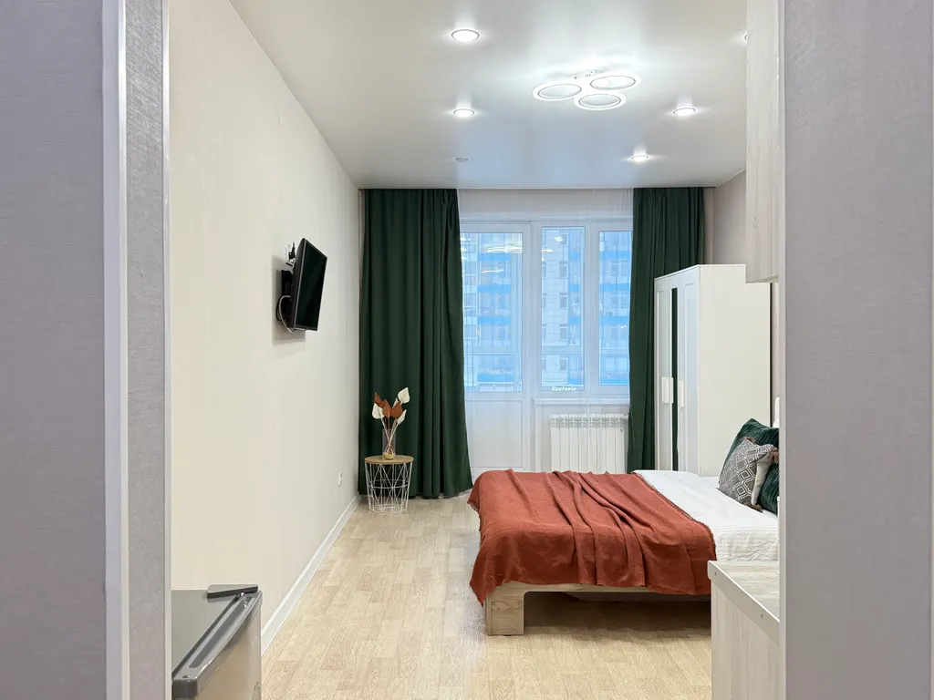 Квартира Квартира Уютная студия на набережной — Красноярск