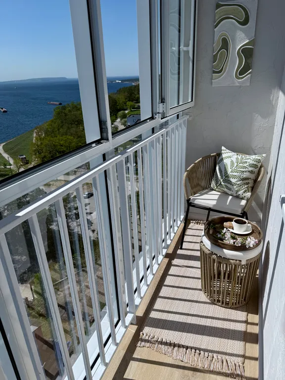 Студия мечты с панорамным видом на Волгу и горы