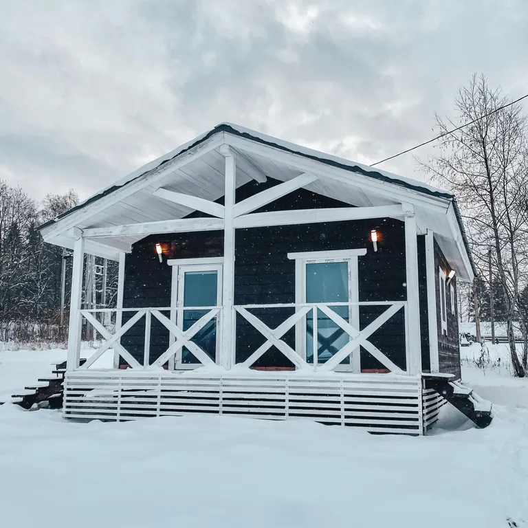 Коттедж с сауной — аренда посуточно в Коробицыно